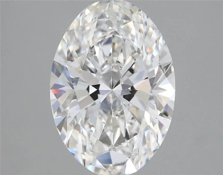 3.02ct Oval Lab Grown Diamond (Colour F, Clarity VVS2, IGI Certified)