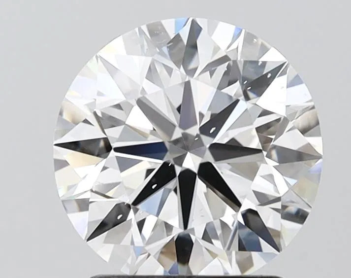 2.00ct Round Lab Grown Diamond (Colour E, Clarity SI1, Cut ID, IGI Certified)