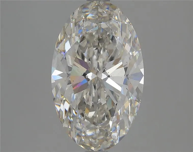 3.39ct Oval Lab Grown Diamond (Colour H, Clarity SI1, IGI)