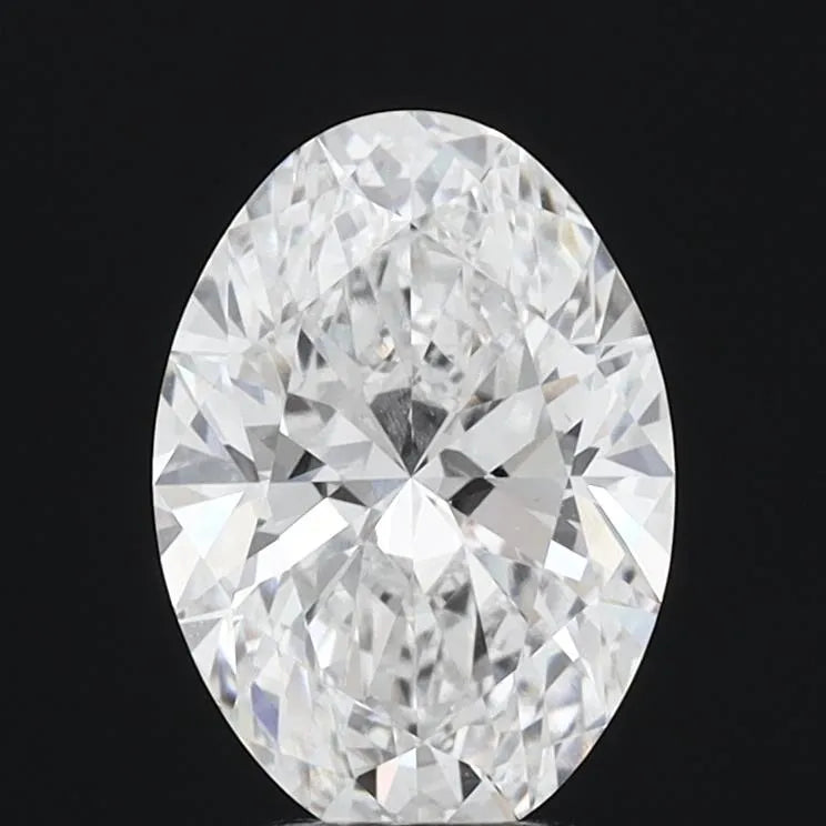 3.56ct Oval Lab Grown Diamond (Colour D, Clarity VVS2, IGI Certified)