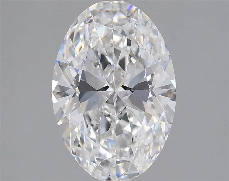 1.96ct Oval Lab Grown Diamond (Colour D, Clarity VS1, IGI)