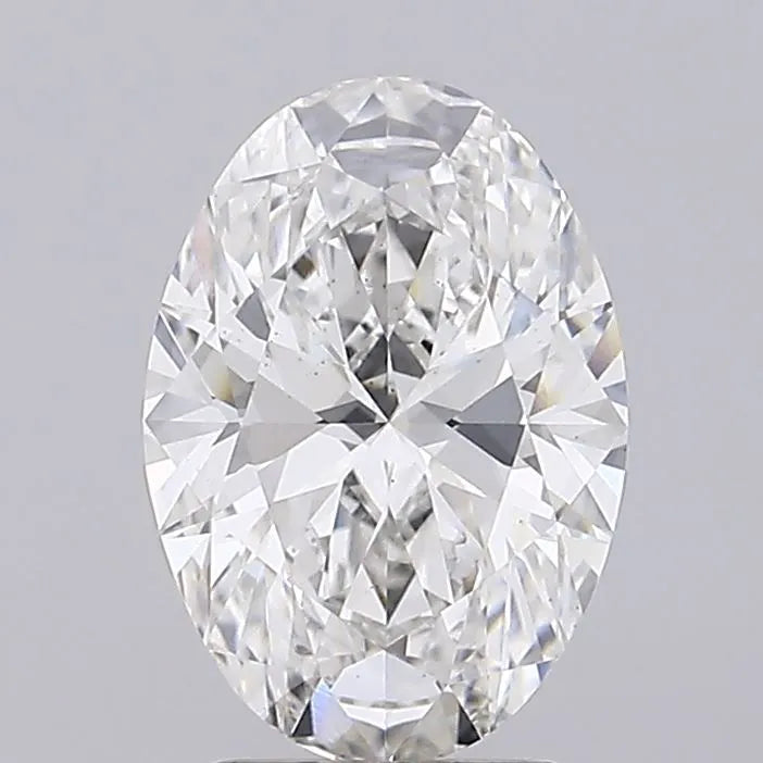 2.51ct Oval Lab Grown Diamond (Colour F, Clarity VS2, IGI)