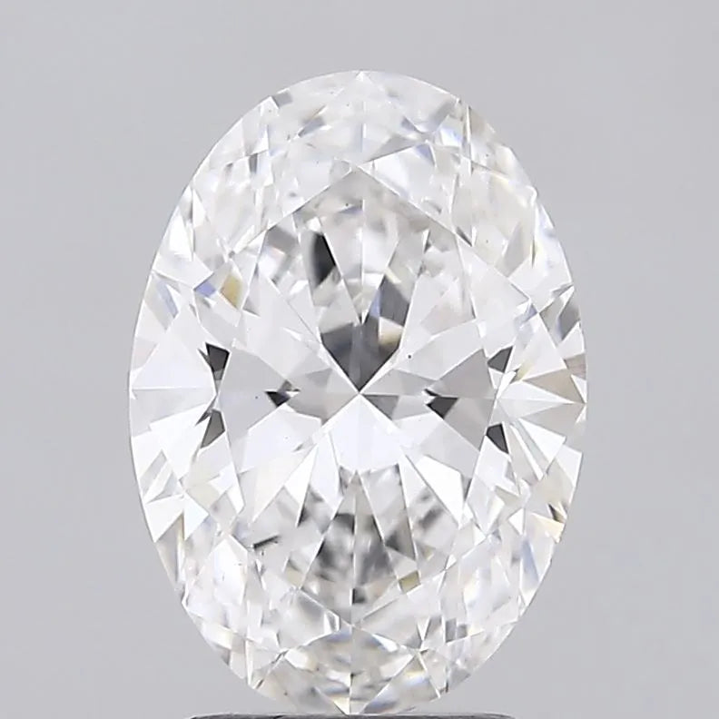 2.14ct Oval Lab Grown Diamond (Colour E, Clarity VS1, IGI Certified)
