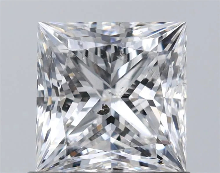 1.02ct Princess Natural Diamond (Colour E, Clarity SI2, Cut VG, IGI)