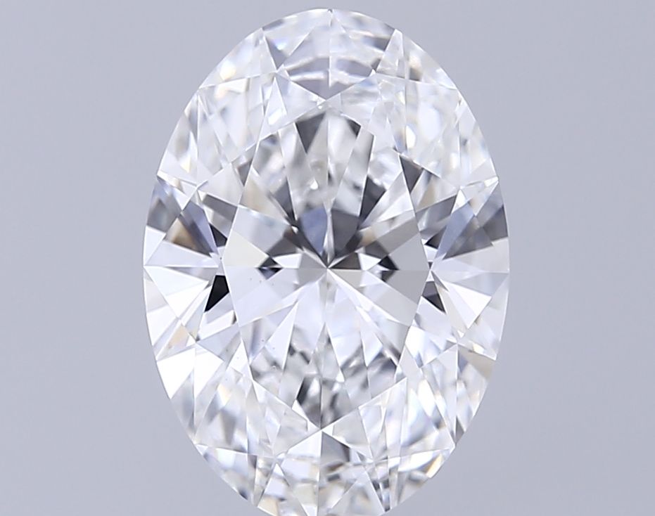 4.08ct Oval Lab Grown Diamond (Colour E, Clarity VS1, IGI)