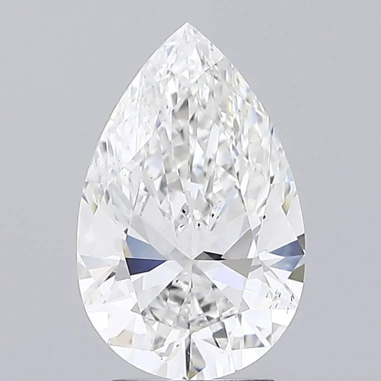 3.00ct Pear Lab Grown Diamond (Colour F, Clarity SI1, IGI Certified)