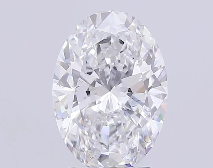 3.01ct Oval Lab Grown Diamond (Colour E, Clarity SI2, IGI Certified)