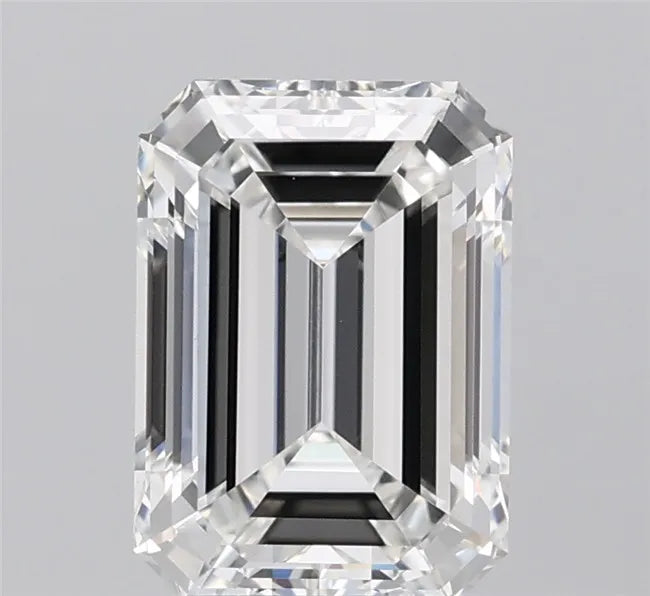 3.02ct Emerald Lab Grown Diamond (Colour F, Clarity VVS2, IGI Certified)