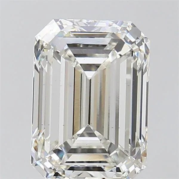 3.04ct Emerald Lab Grown Diamond (Colour G, Clarity VS1, IGI Certified)