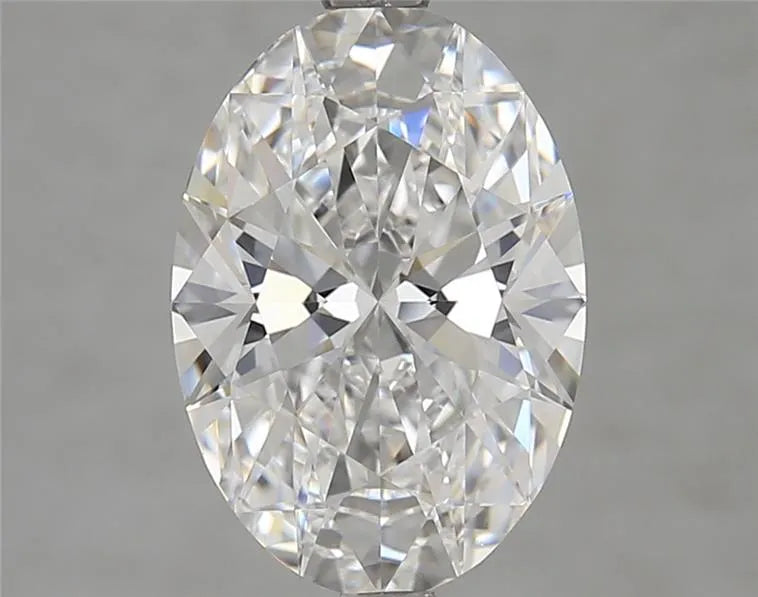 3.32ct Oval Lab Grown Diamond (Colour D, Clarity VVS1, IGI Certified)