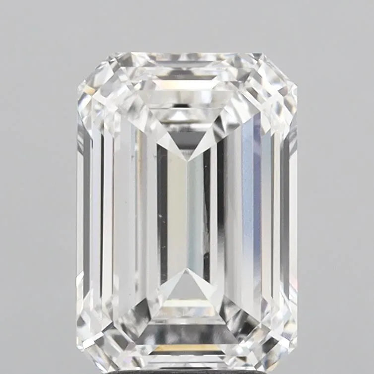 3.39ct Emerald Lab Grown Diamond (Colour E, Clarity VVS2, IGI Certified)