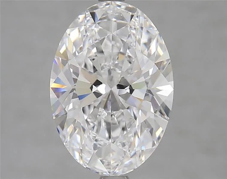 3.52ct Oval Lab Grown Diamond (Colour D, Clarity FL, IGI Certified)