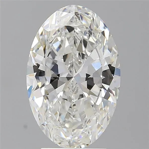 3.57ct Oval Lab Grown Diamond (Colour F, Clarity VVS2, IGI Certified)