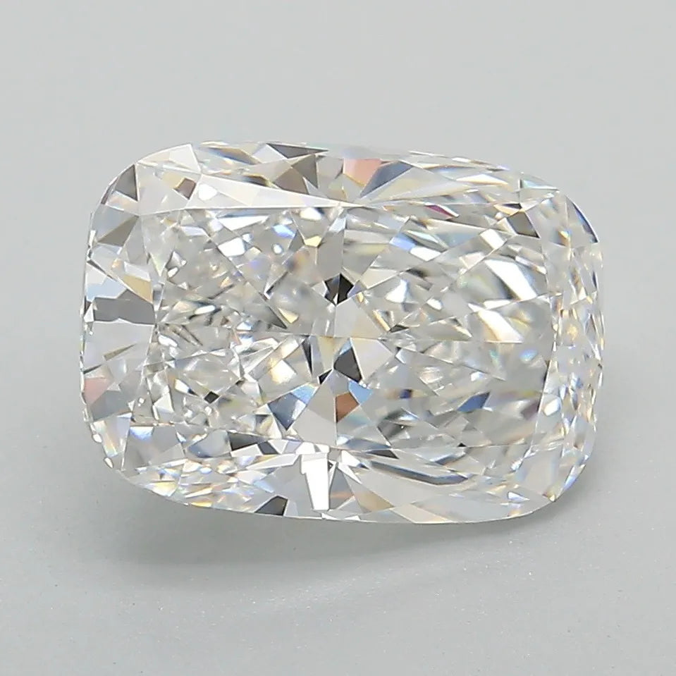 3.75ct Cushion brilliant Lab Grown Diamond (Colour D, Clarity VVS1, IGI Certified)