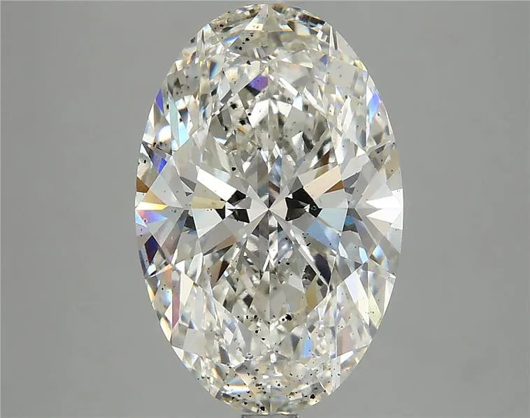 4.14ct Oval Lab Grown Diamond (Colour G, Clarity SI2, IGI Certified)