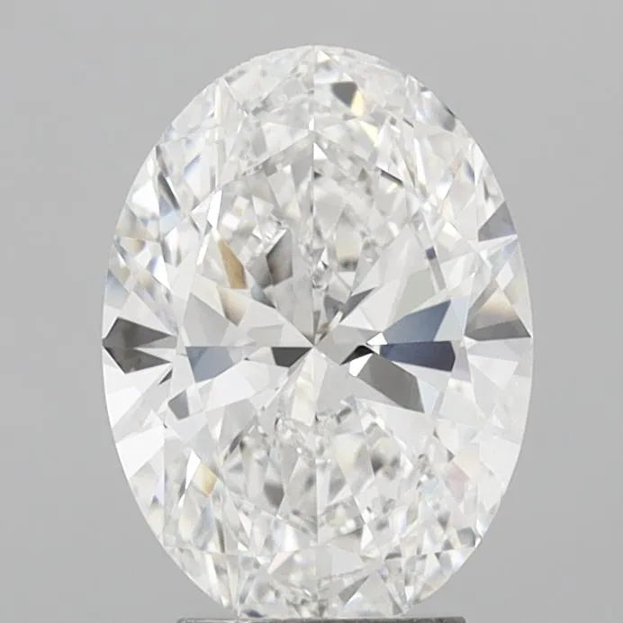 3.51ct Oval Lab Grown Diamond (Colour E, Clarity VVS2, IGI Certified)
