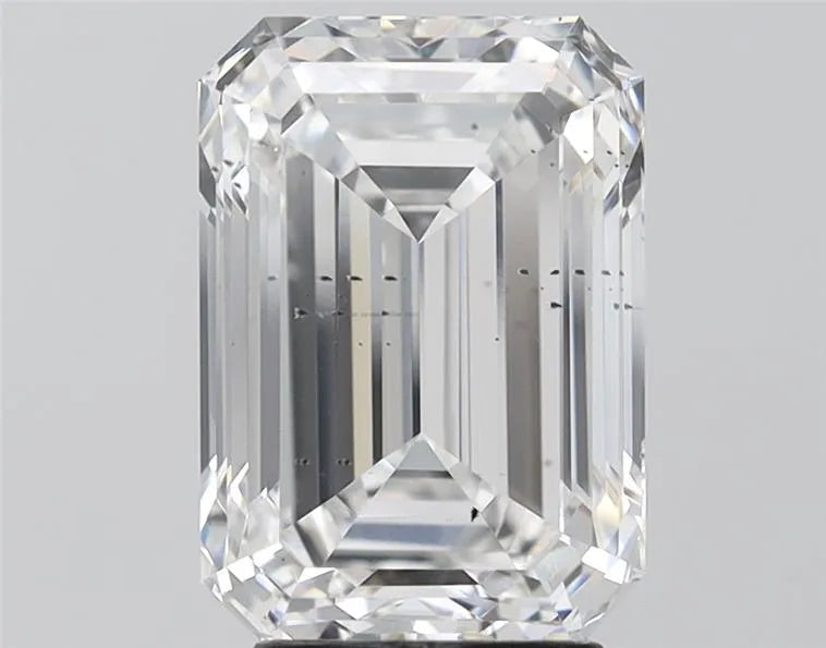 4.01ct Emerald Lab Grown Diamond (Colour E, Clarity SI1, IGI Certified)