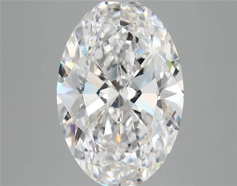 4.04ct Oval Lab Grown Diamond (Colour E, Clarity VVS1, IGI Certified)