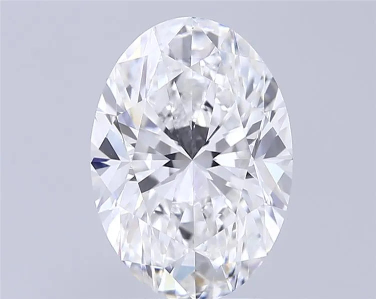 4.07ct Oval Lab Grown Diamond (Colour E, Clarity VVS1, IGI Certified)