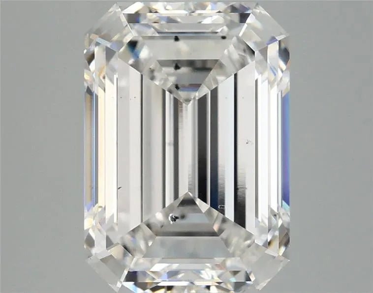 4.10ct Emerald Lab Grown Diamond (Colour F, Clarity SI1, IGI Certified)