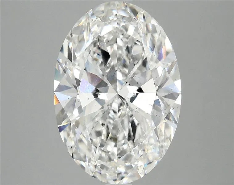 4.67ct Oval Lab Grown Diamond (Colour F, Clarity SI1, IGI Certified)