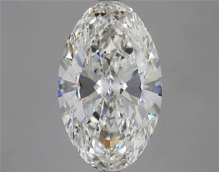 5.54ct Oval Lab Grown Diamond (Colour G, Clarity SI1, IGI)