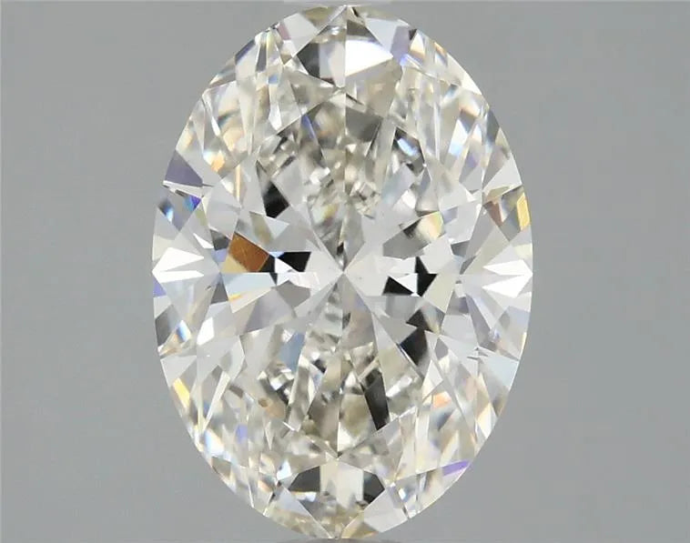 2.50ct Oval Lab Grown Diamond (Colour H, Clarity VS2, IGI Certified)