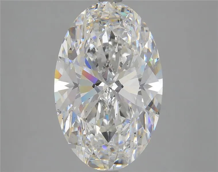 5.15ct Oval Lab Grown Diamond (Colour F, Clarity SI1, IGI Certified)