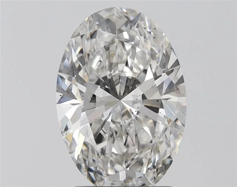 2.54ct Oval Lab Grown Diamond (Colour G, Clarity SI1, IGI)