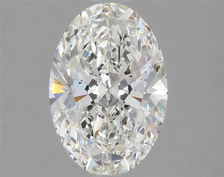 2.20ct Oval Lab Grown Diamond (Colour G, Clarity SI1, IGI Certified)