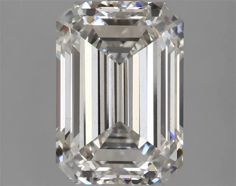 2.28ct Emerald Lab Grown Diamond (Colour F, Clarity SI1, IGI Certified)