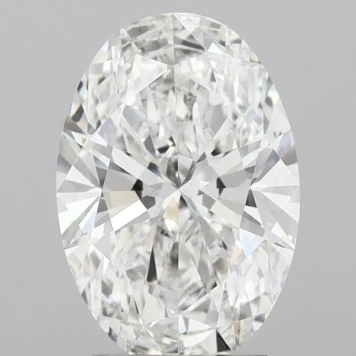 3.05ct Oval Lab Grown Diamond (Colour E, Clarity VVS2, IGI Certified)