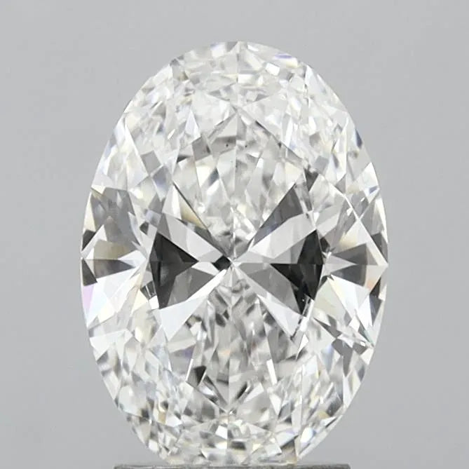 2.50ct Oval Lab Grown Diamond (Colour E, Clarity VS1, IGI Certified)