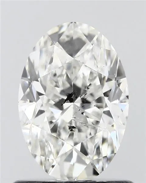 1.01ct Oval Natural Diamond (Colour G, Clarity SI2, HRD Certified)