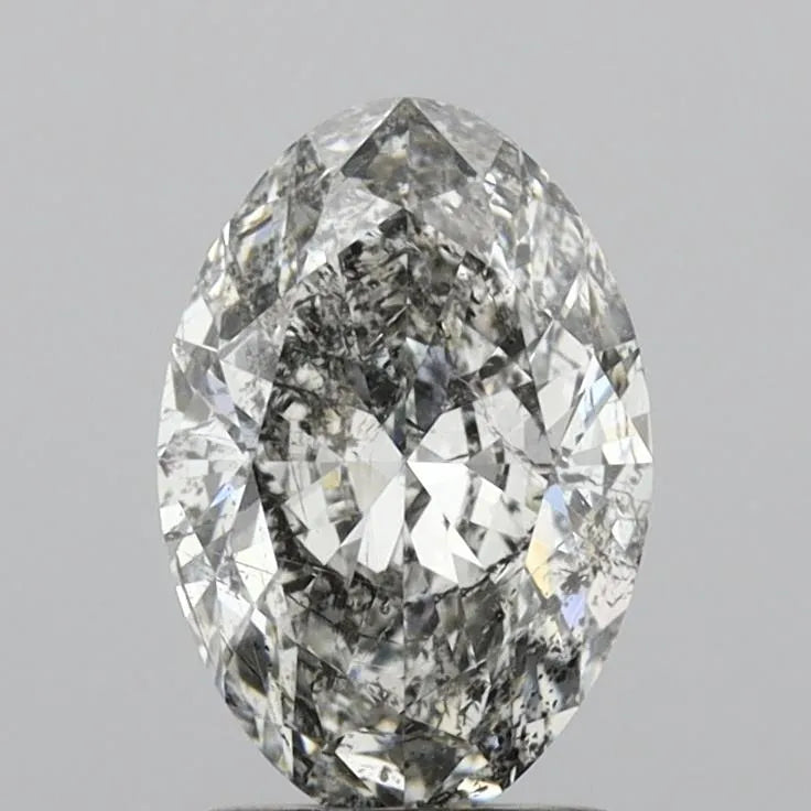 1.50ct Oval Natural Diamond (Colour G, Clarity SI2, HRD)