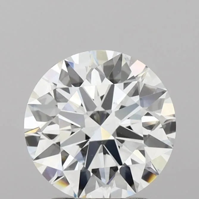 2.10ct Round Lab Grown Diamond (Colour E, Clarity VVS1, Cut ID, IGI Certified)