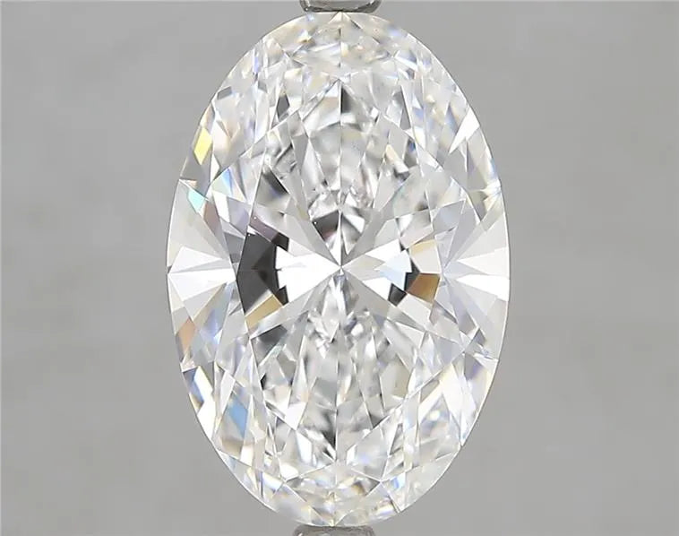 4.02ct Oval Lab Grown Diamond (Colour F, Clarity VVS2, IGI)