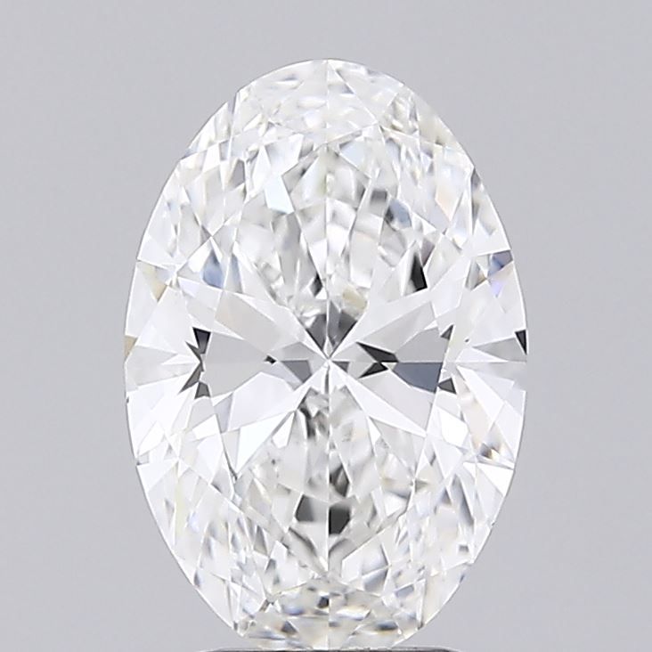 2.05ct Oval Lab Grown Diamond (Colour E, Clarity VVS2, IGI)