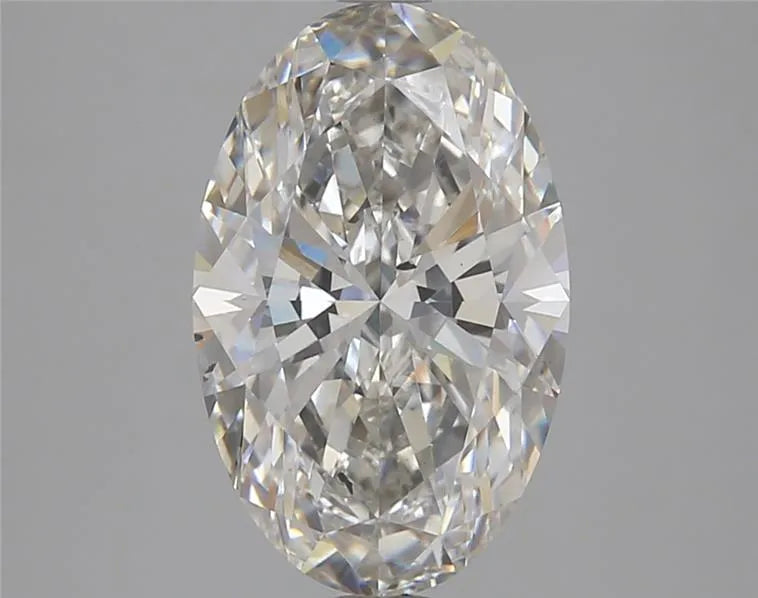 3.46ct Oval Lab Grown Diamond (Colour H, Clarity SI1, IGI)