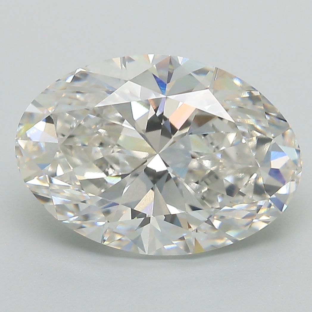 5.01ct Oval Lab Grown Diamond (Colour F, Clarity VVS2, IGI)