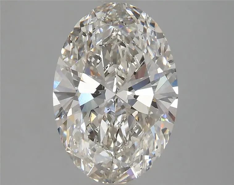 3.11ct Oval Lab Grown Diamond (Colour H, Clarity SI1, IGI)