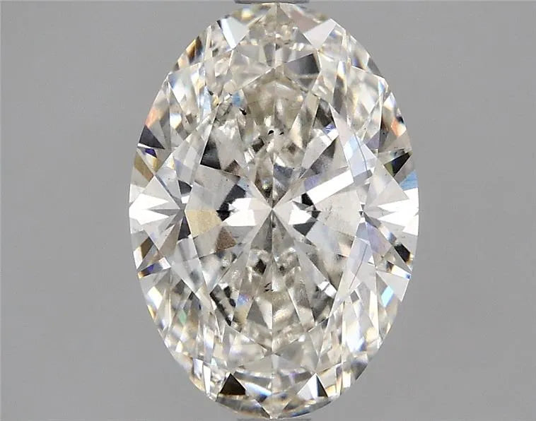 2.88ct Oval Lab Grown Diamond (Colour H, Clarity SI1, IGI Certified)