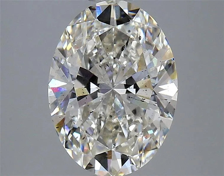 2.72ct Oval Lab Grown Diamond (Colour H, Clarity SI1, IGI)