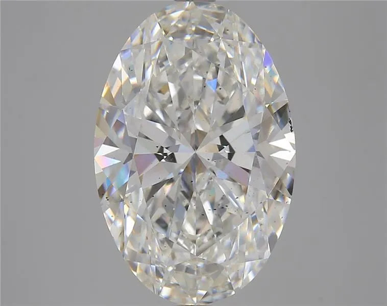 7.20ct Oval Lab Grown Diamond (Colour G, Clarity SI1, IGI Certified)