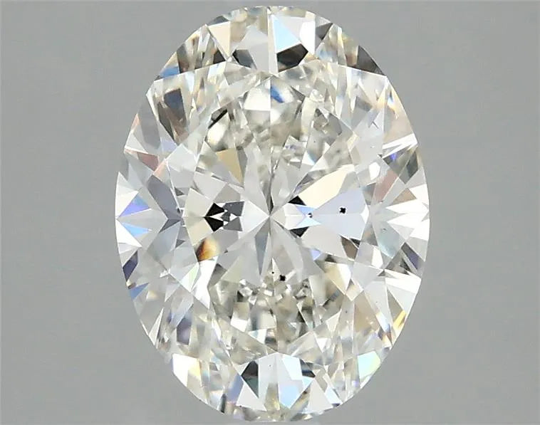 2.01ct Oval Lab Grown Diamond (Colour H, Clarity SI1, IGI Certified)