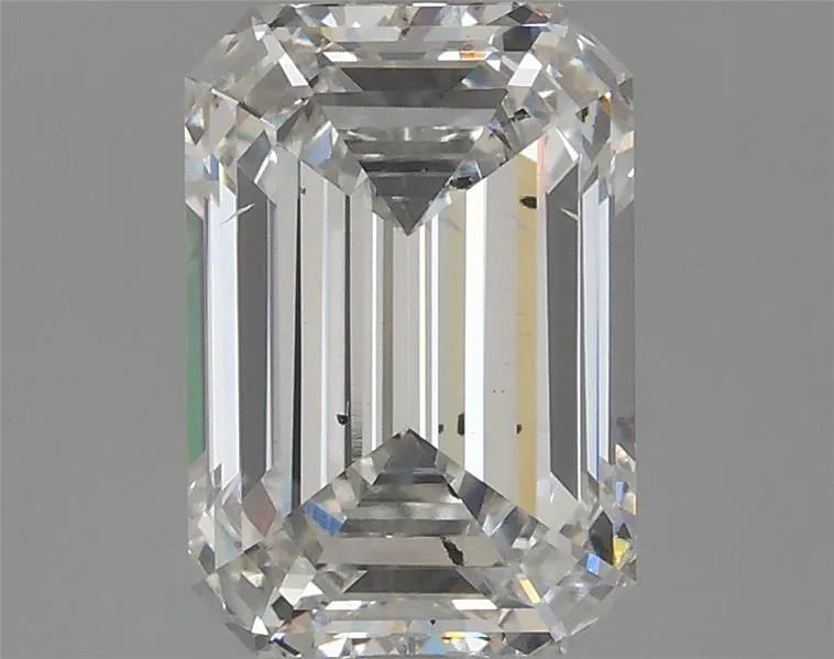 2.92ct Emerald Lab Grown Diamond (Colour F, Clarity SI1, IGI Certified)