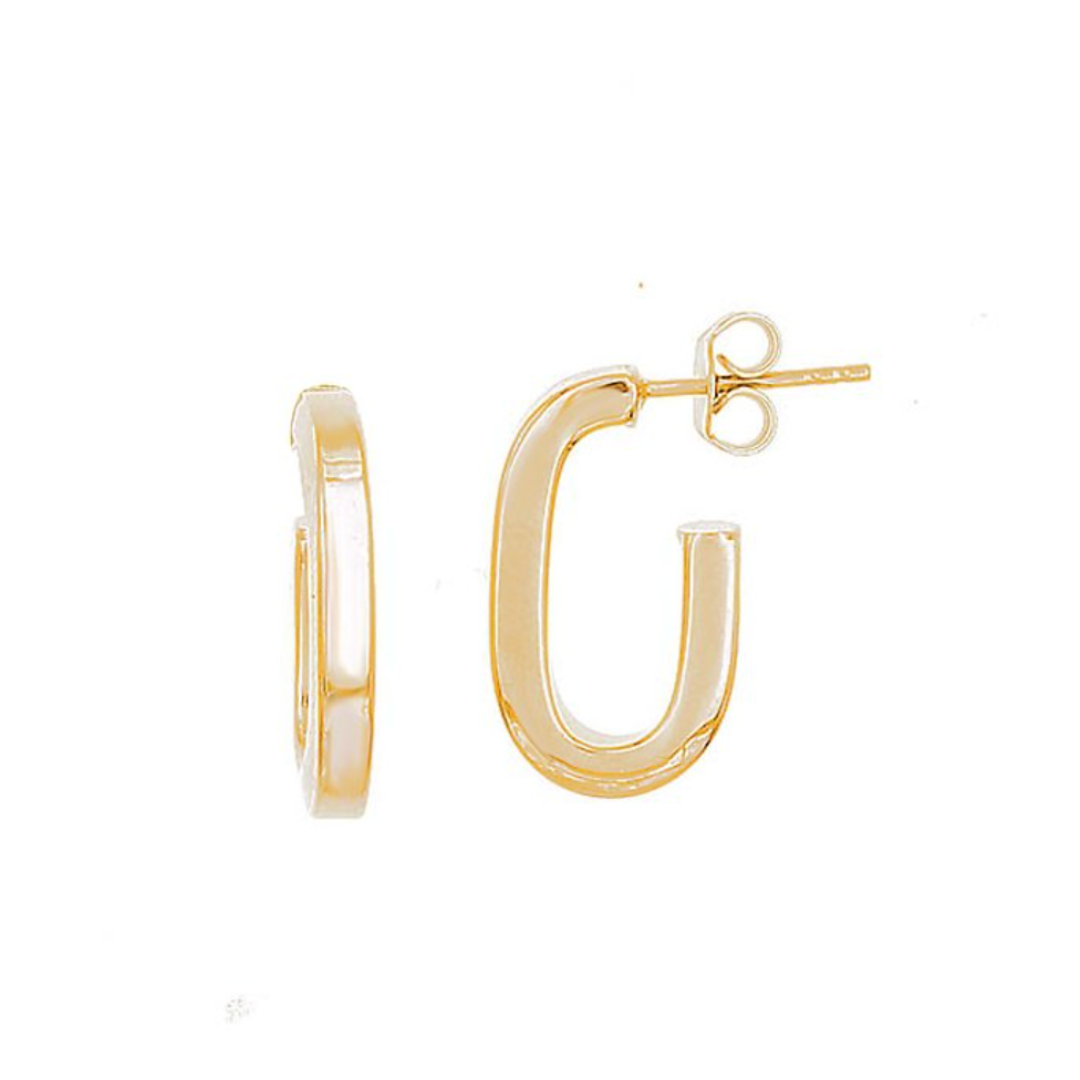 Gwen Half Hoop Earrings