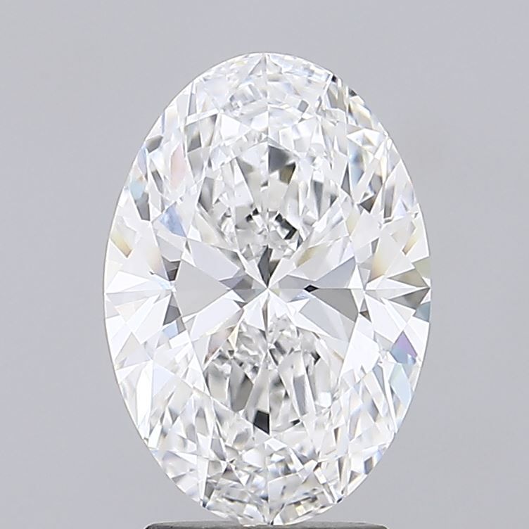 3.00ct Oval Lab Grown Diamond (Colour E, Clarity VVS2, IGI)