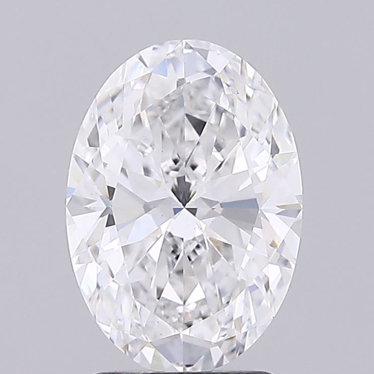 2.57ct Oval Lab Grown Diamond (Colour D, Clarity VS1, IGI)