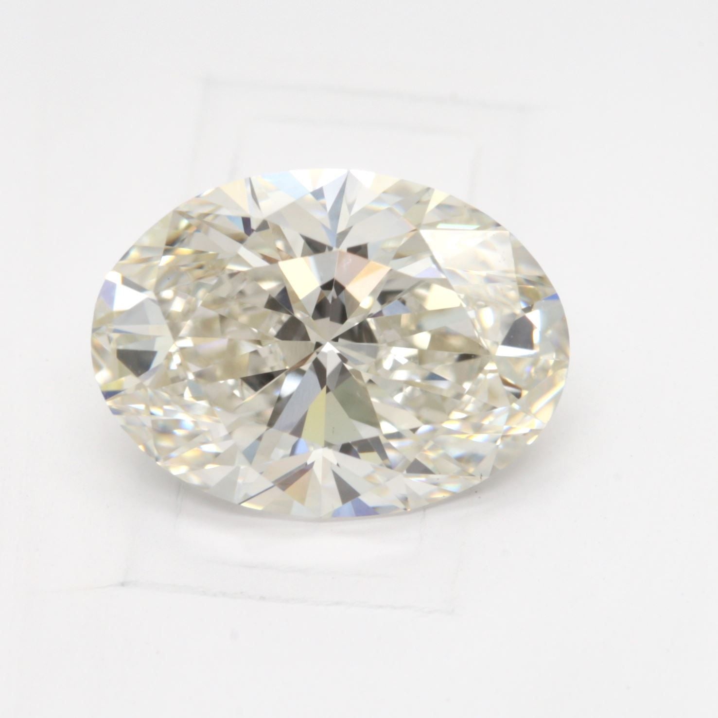 3.04ct Oval Lab Grown Diamond (Colour H, Clarity VS1, IGI)